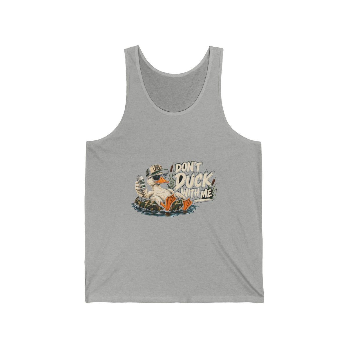 Duck With Me Camo - Athletic Tank
