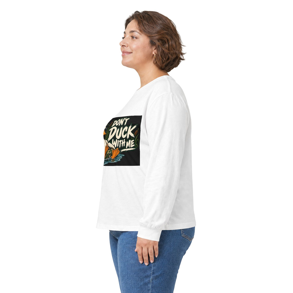 Duck With Me Camo - Unisex Ultra Cotton Long Sleeve Tee