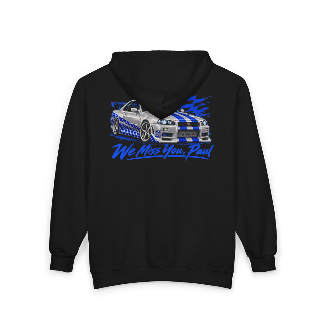 We miss you Paul - Full-Zip Hooded Sweatshirt