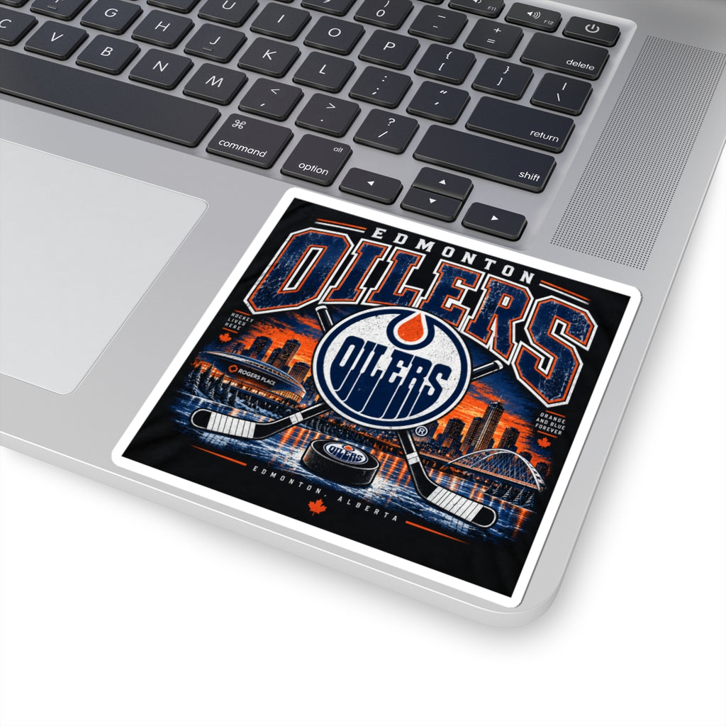 Edmonton Oilers - Kiss-Cut Sticker