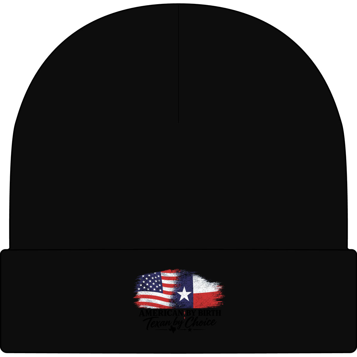 American by Birth, Texan by Choice - AS Colour 1107 Cuff Beanie