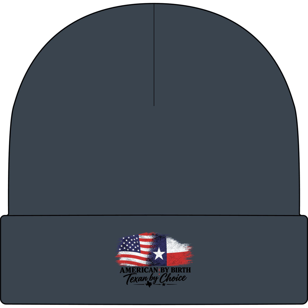 American by Birth, Texan by Choice - AS Colour 1107 Cuff Beanie
