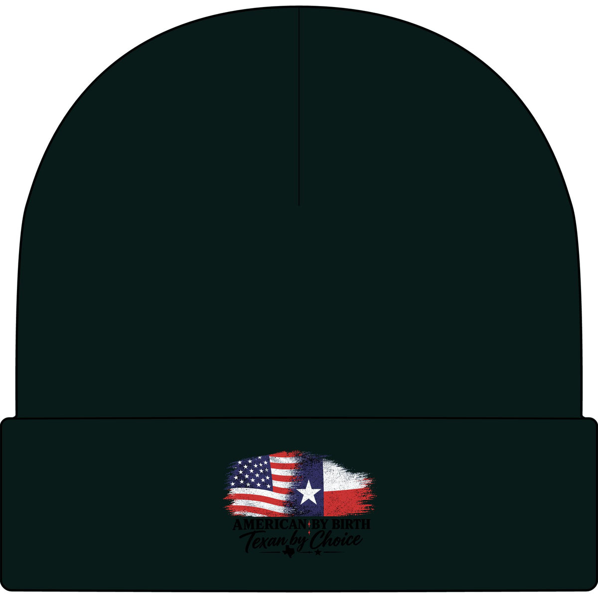 American by Birth, Texan by Choice - AS Colour 1107 Cuff Beanie