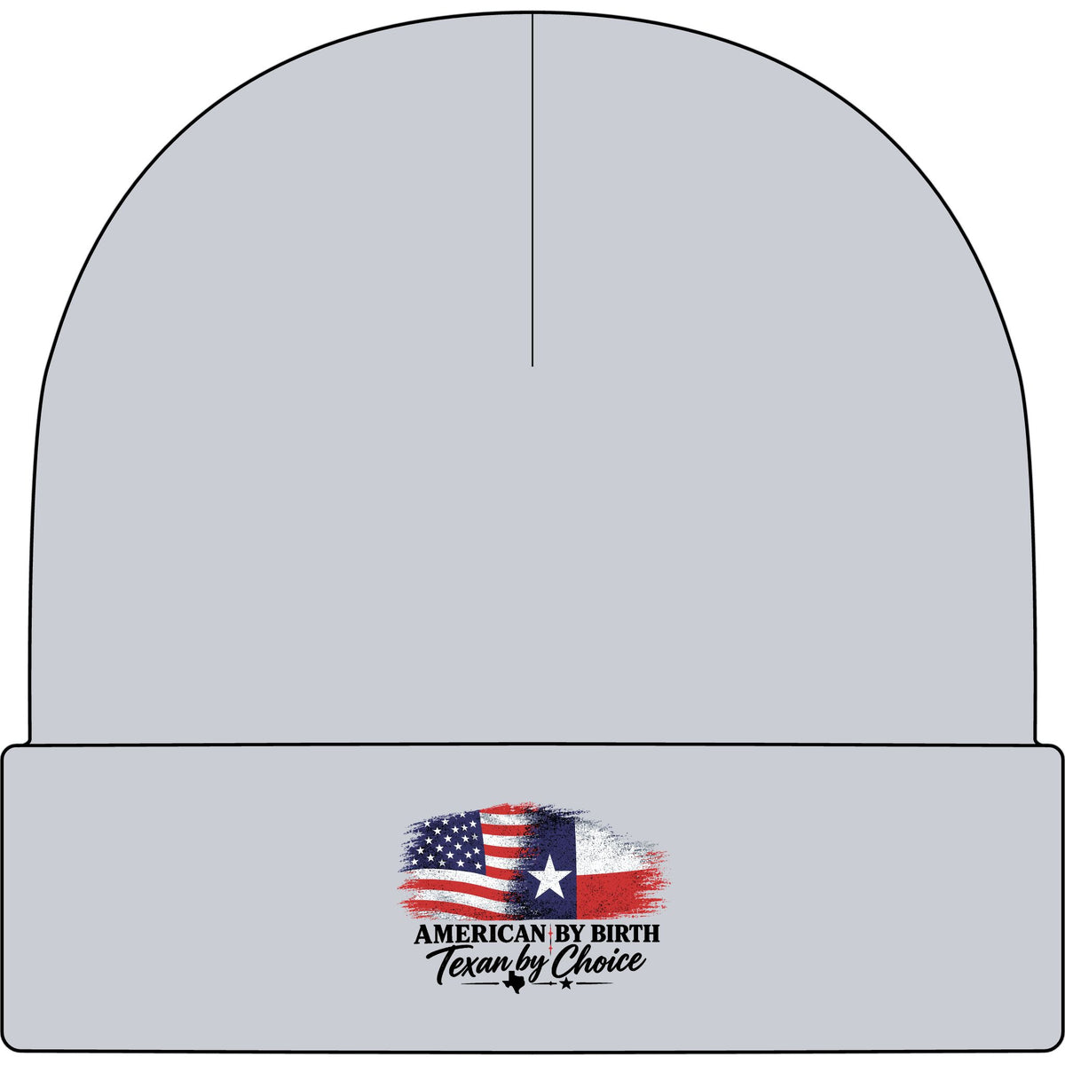 American by Birth, Texan by Choice - AS Colour 1107 Cuff Beanie