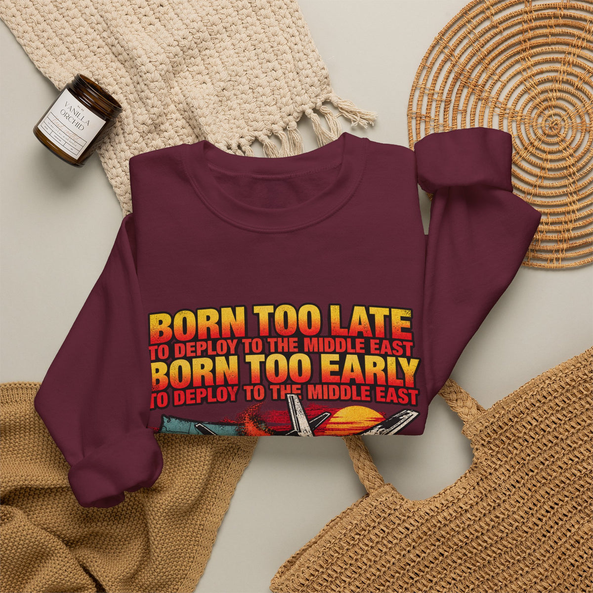 Desert Deployment Tee - Crewneck Sweatshirt