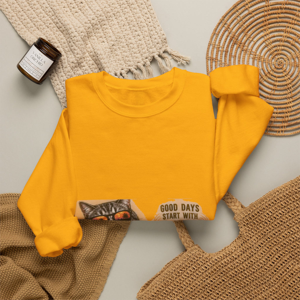 Cat Lover - Crewneck Sweatshirt