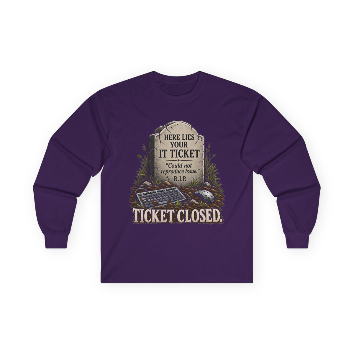 Ticket Closed - Unisex Ultra Cotton Long Sleeve Tee
