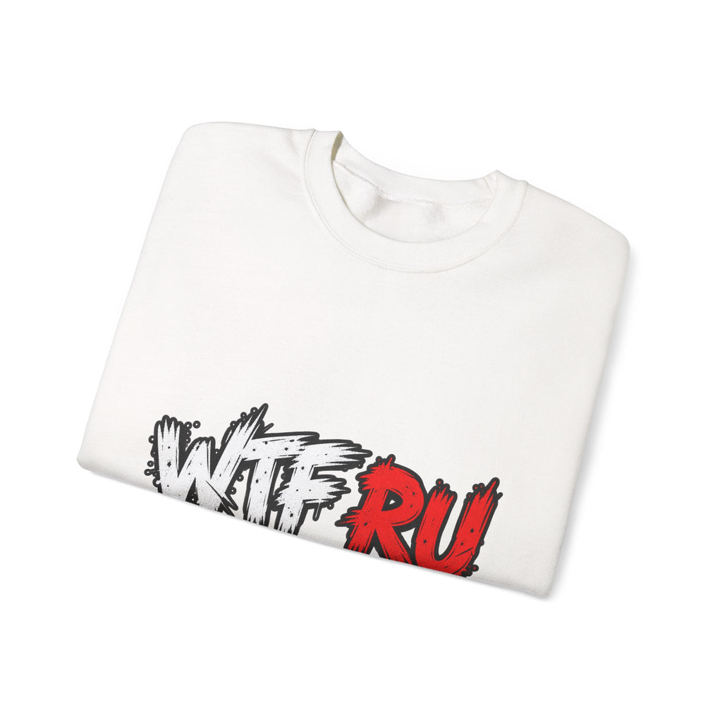 WTF RU LOOKIN AT - Crewneck Sweatshirt
