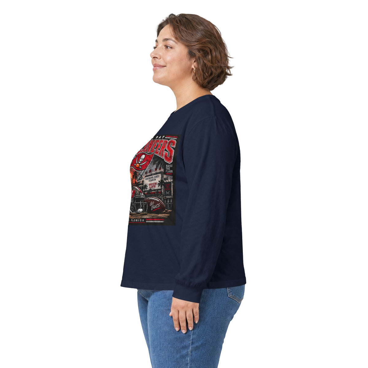 Tampa Bay Buccaneers Pirate Heritage - Unisex Ultra Cotton Long Sleeve Tee