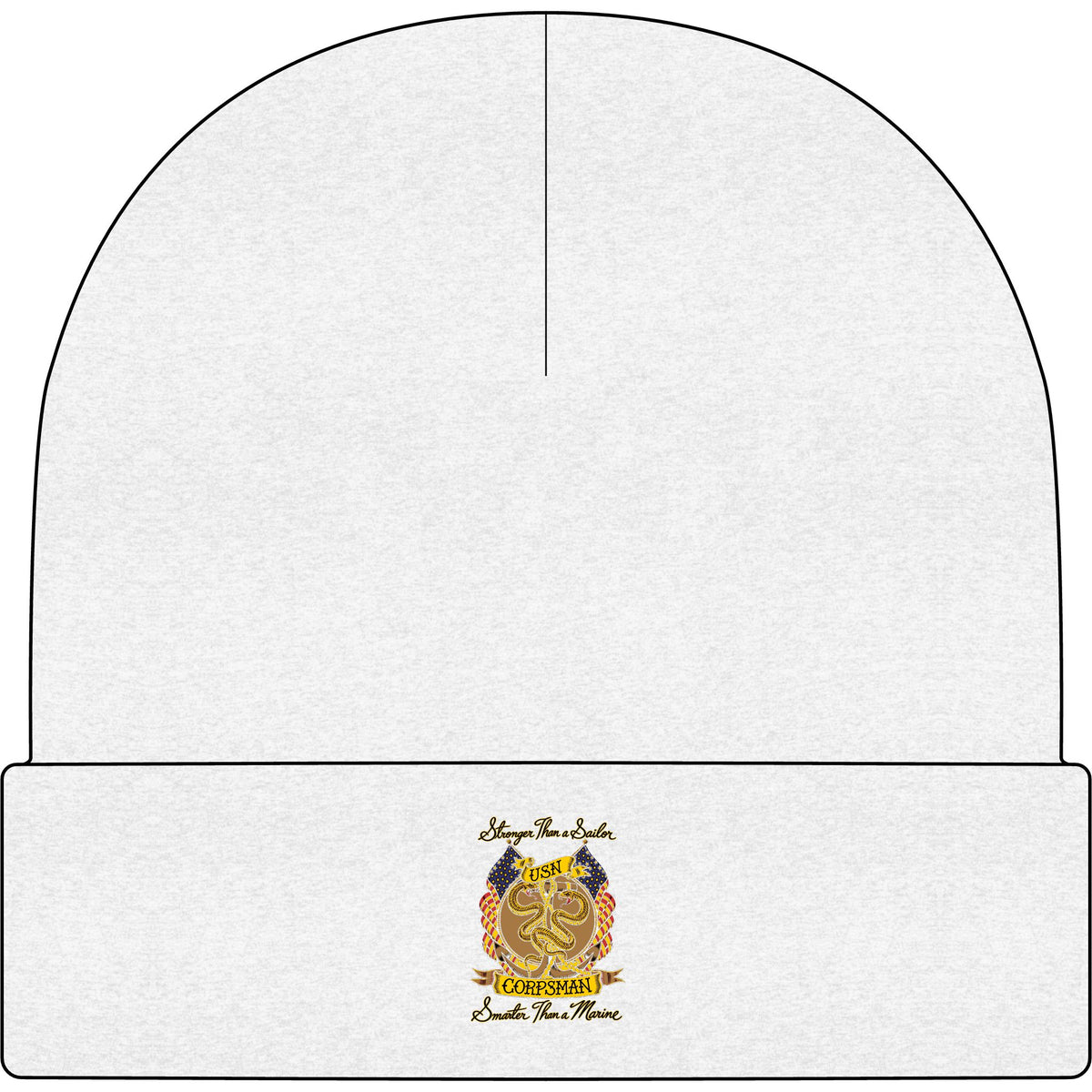 Corpsman Pride Crest - AS Colour 1107 Cuff Beanie