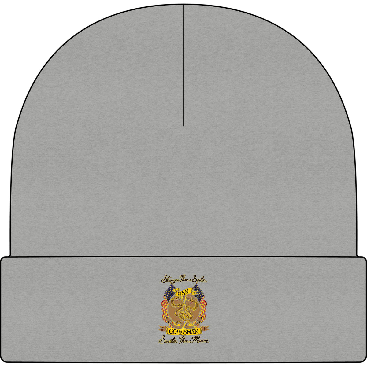 Corpsman Pride Crest - AS Colour 1107 Cuff Beanie