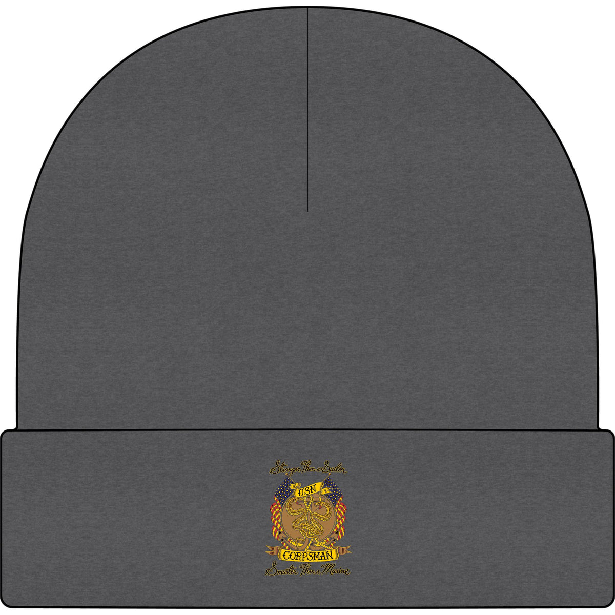 Corpsman Pride Crest - AS Colour 1107 Cuff Beanie