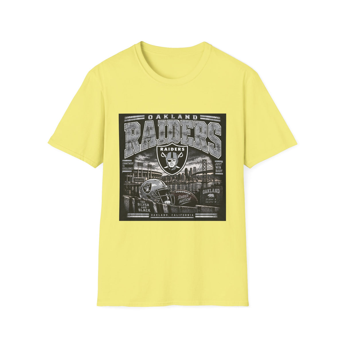 Oakland Raiders Black Heritage - Classic Tee