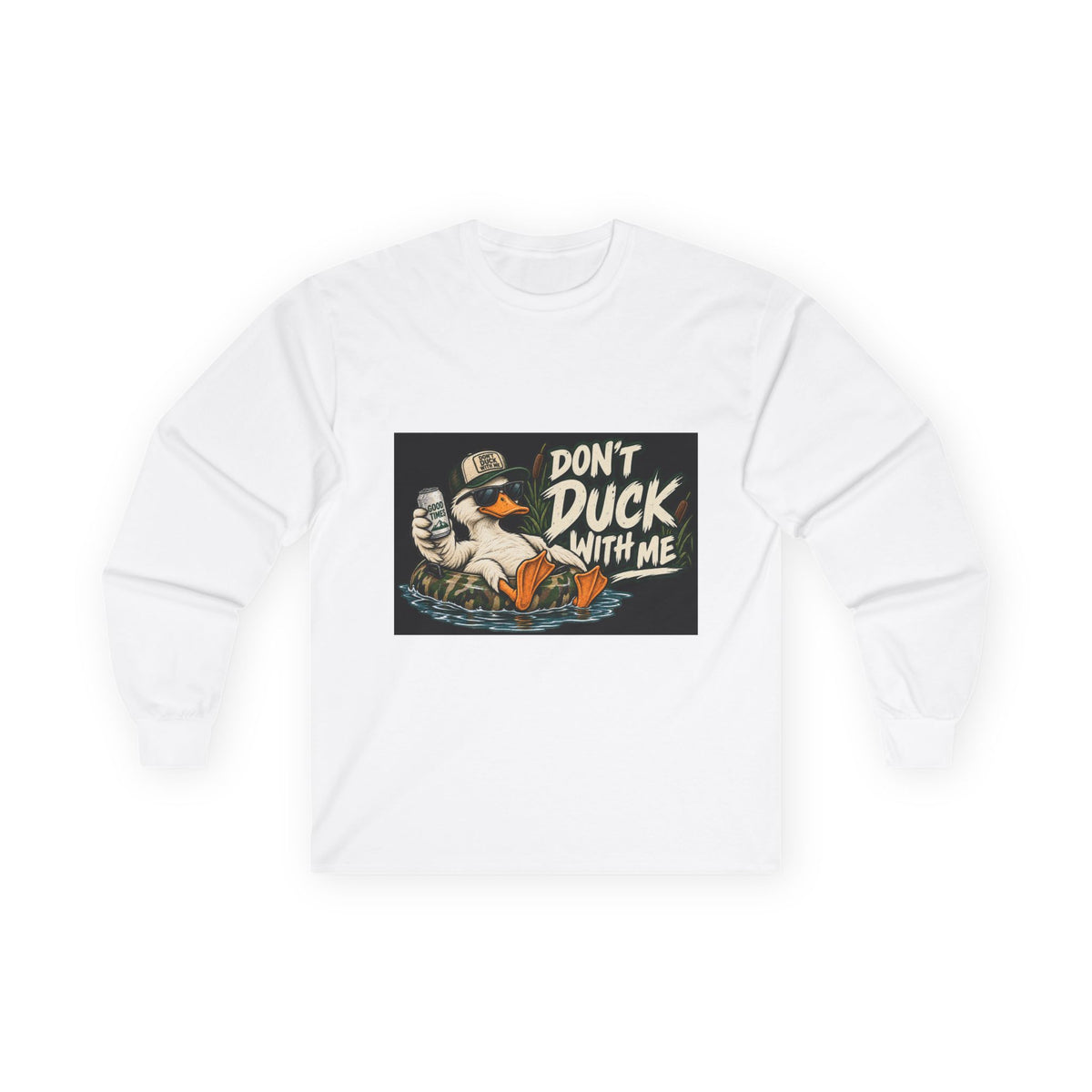 Duck With Me Camo - Unisex Ultra Cotton Long Sleeve Tee