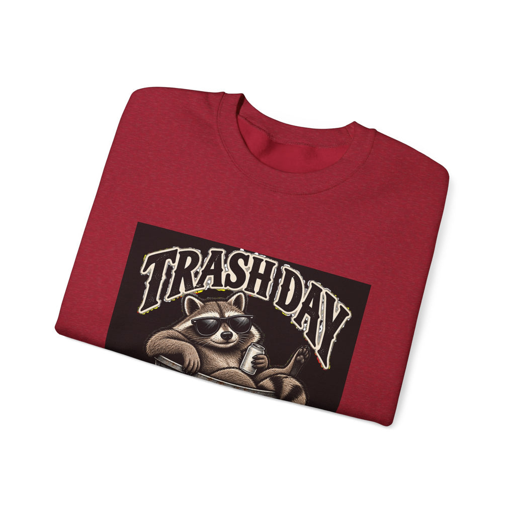 Trash Day Rest Day - Crewneck Sweatshirt