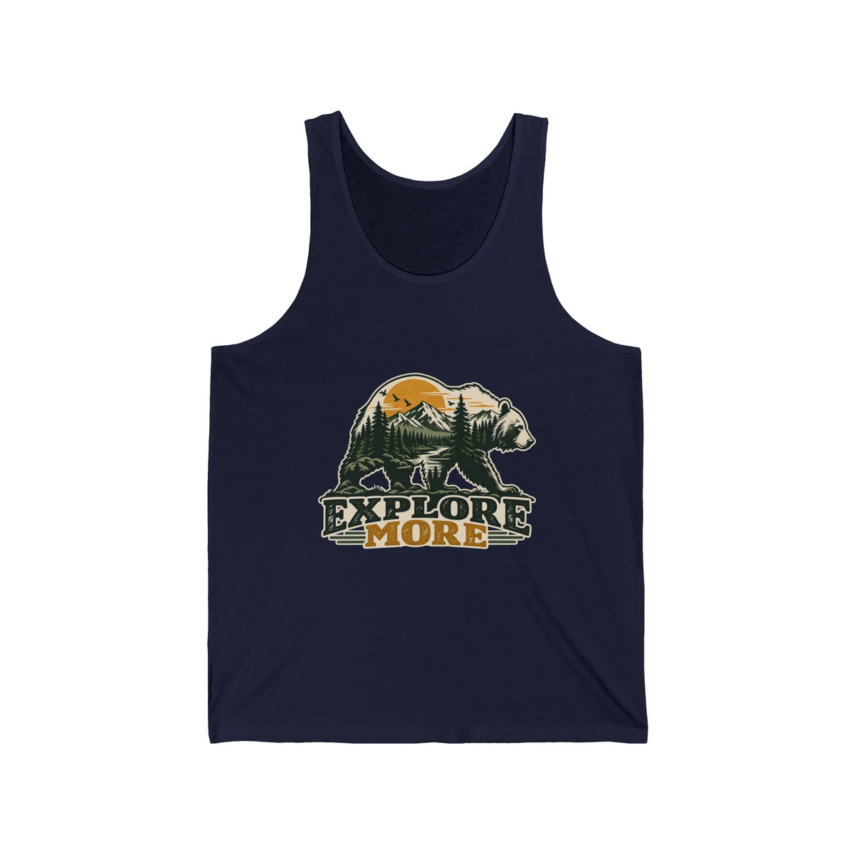 Explore More Bear - Athletic Tank