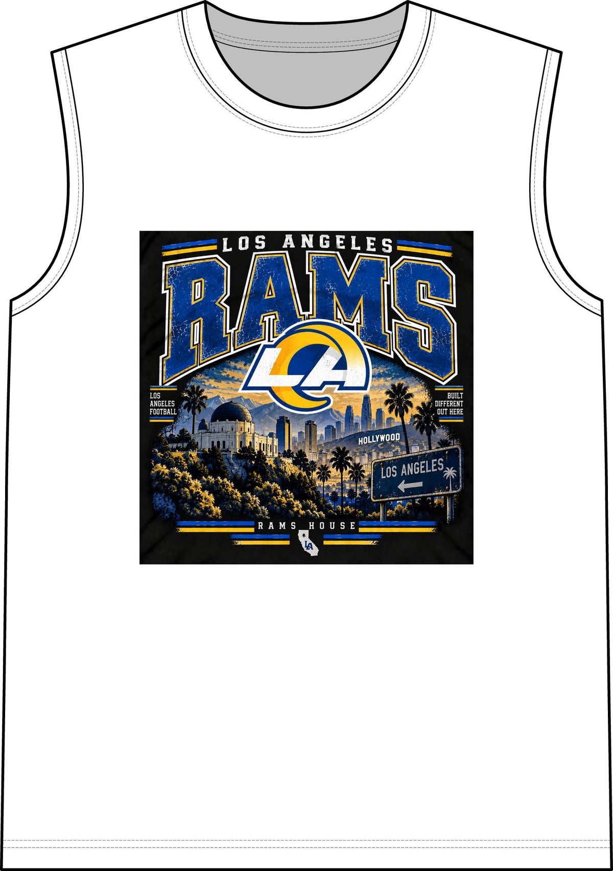 LA Rams House Pride - Classic Tank