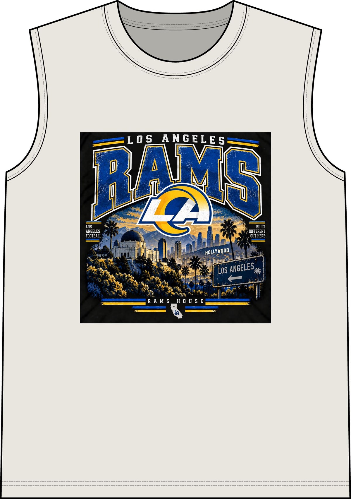 LA Rams House Pride - Classic Tank
