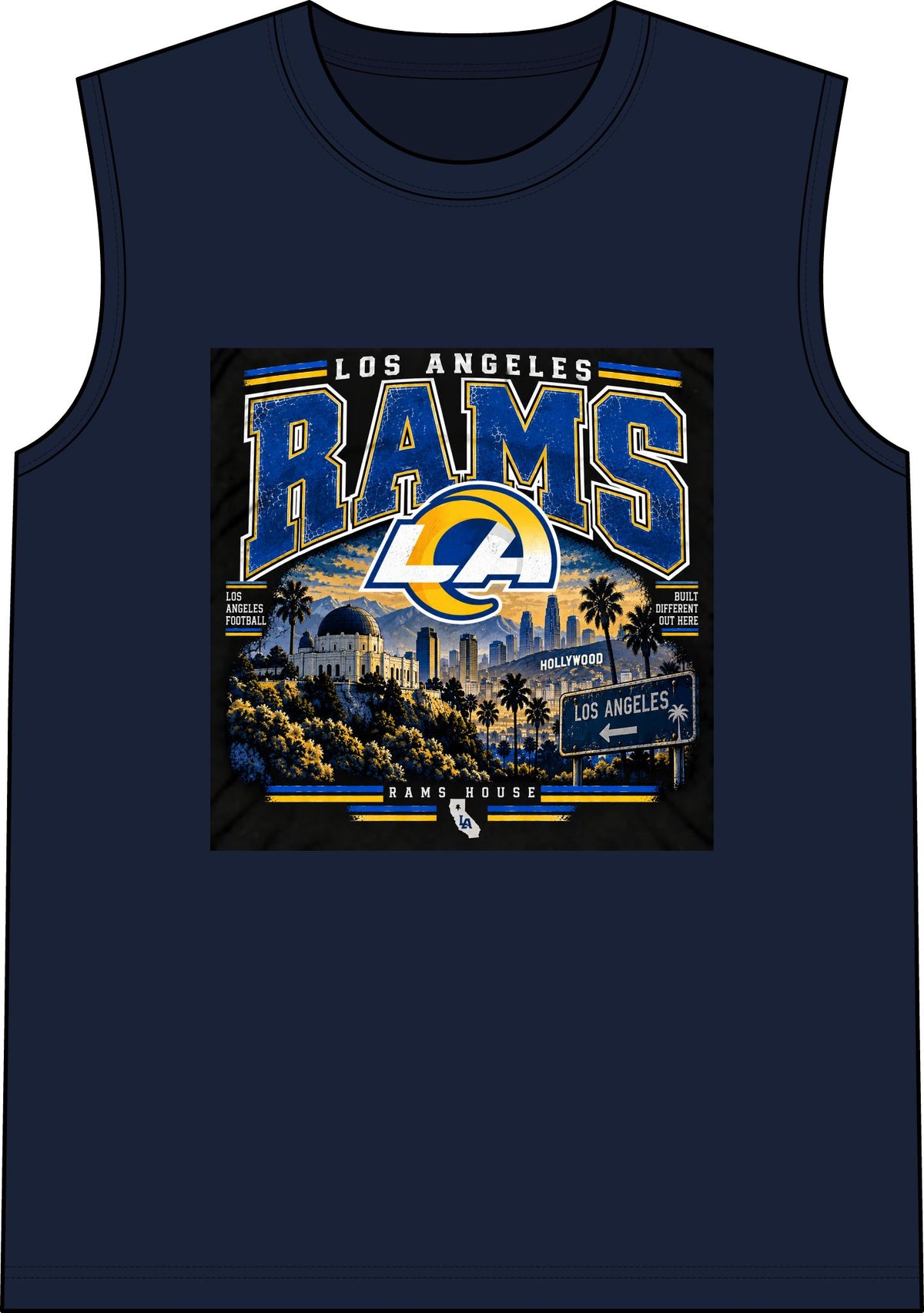 LA Rams House Pride - Classic Tank