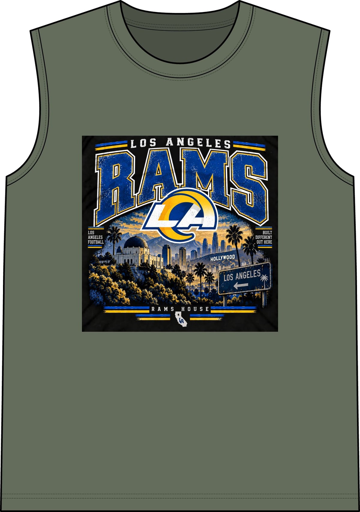 LA Rams House Pride - Classic Tank