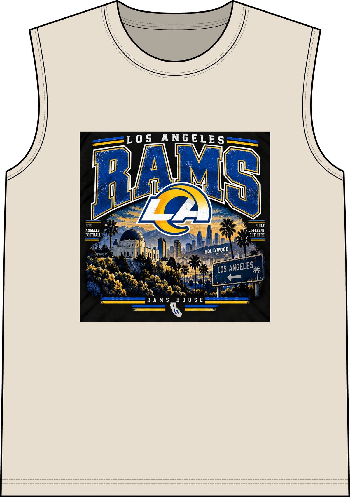LA Rams House Pride - Classic Tank