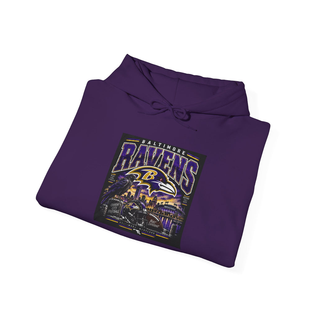 Baltimore Ravens Skyline Tee - Hoodie