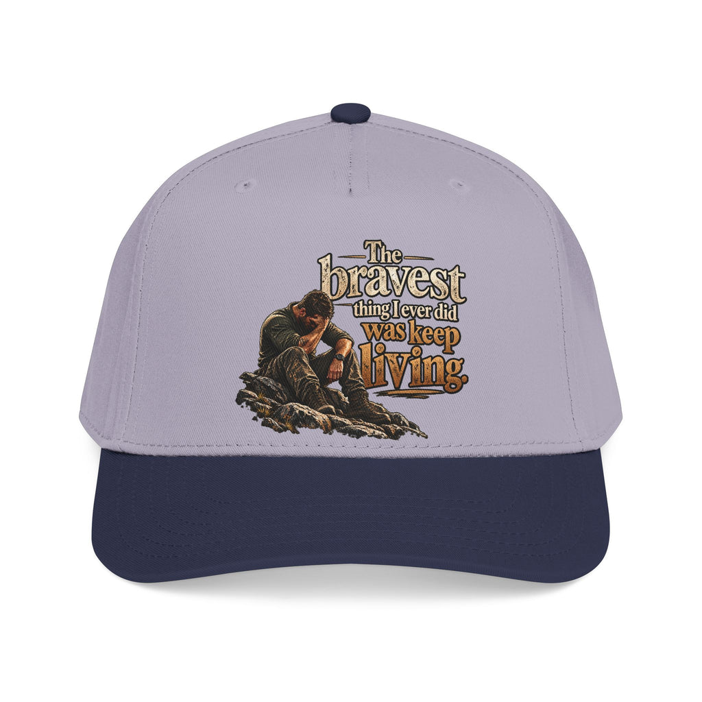 The Bravest Thing I Ever Did Was Keep Living - OTTO Baseball Hat