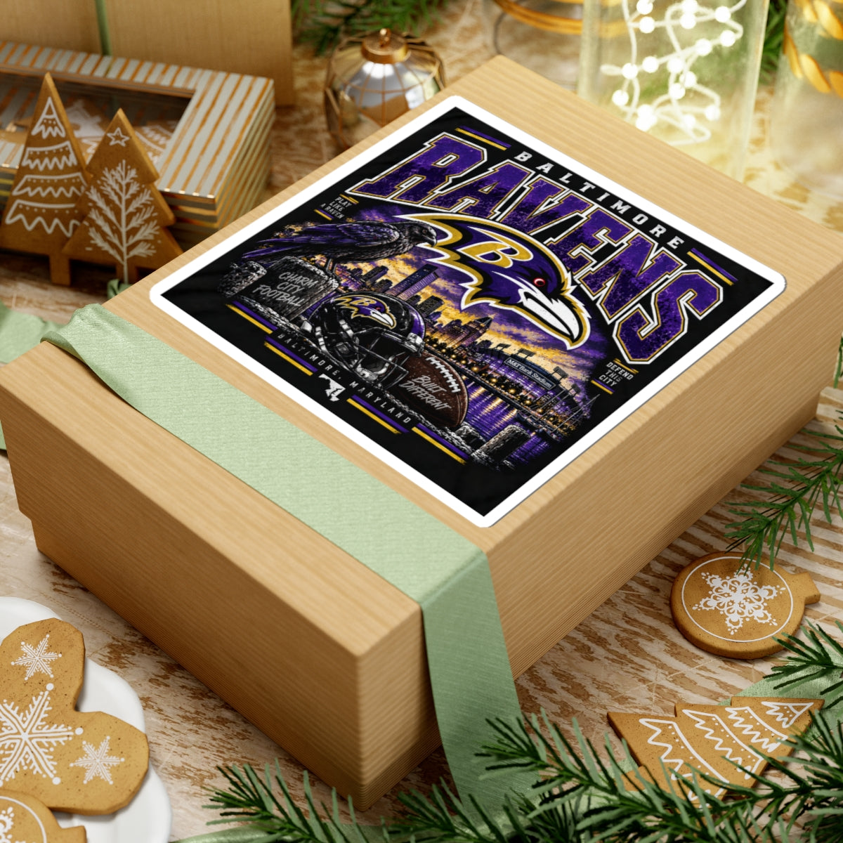 Baltimore Ravens - Kiss-Cut Sticker