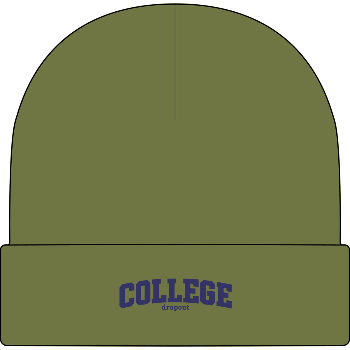 College Dropout - AS Colour 1107 Cuff Beanie