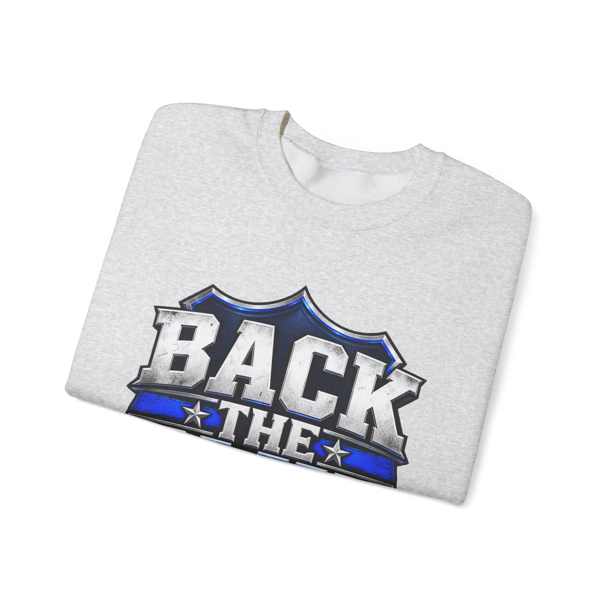 Back the Blue Shield - Crewneck Sweatshirt