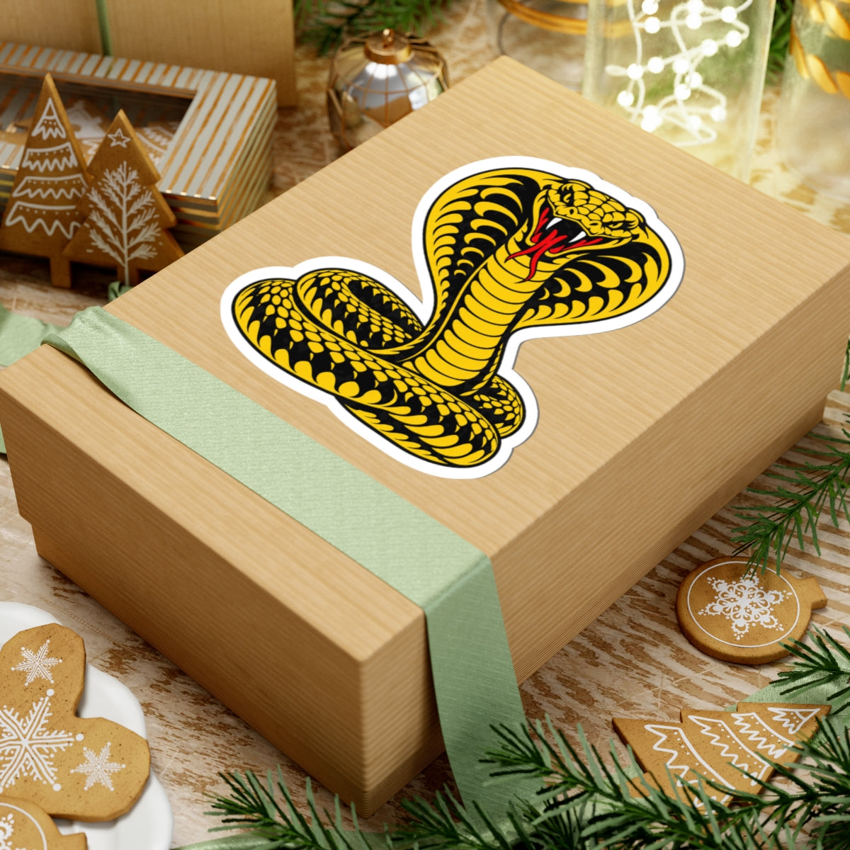 Cobra Emblem - Kiss-Cut Sticker