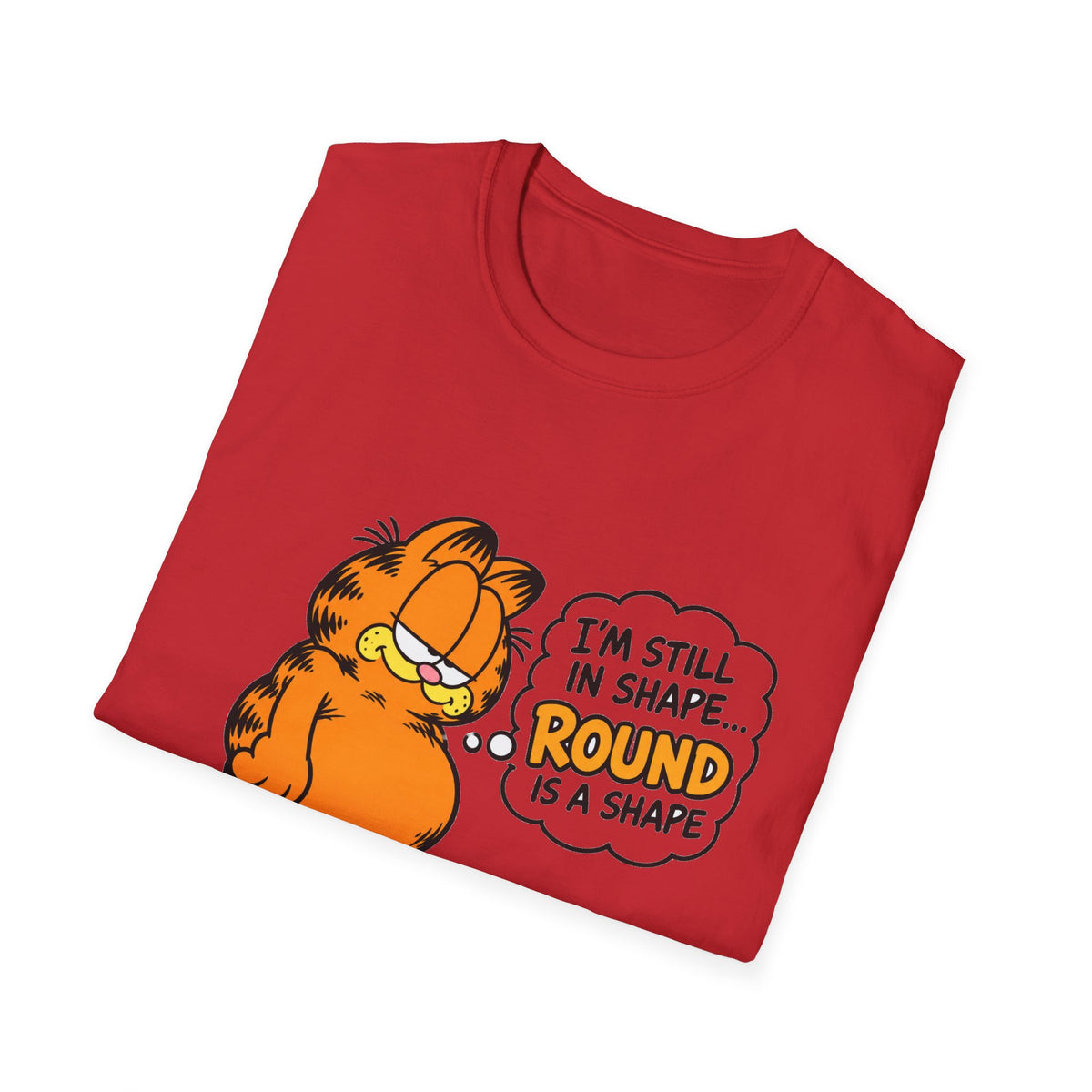 Round Shape Garfield - Classic Tee