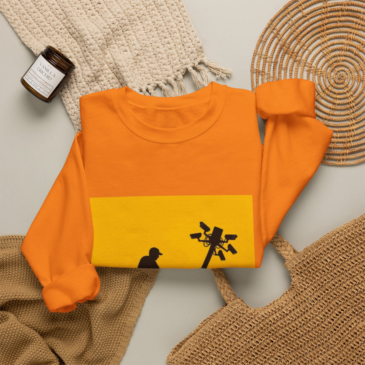 Surveillance Sabotage Tee - Crewneck Sweatshirt