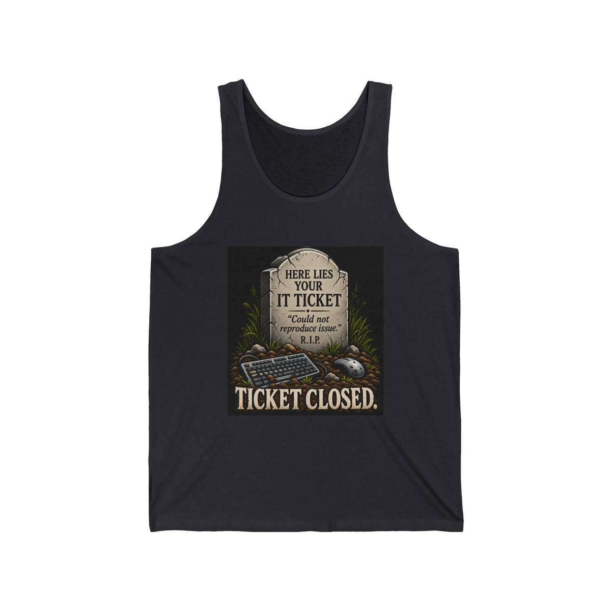 Ticket Closed - Athletic Tank