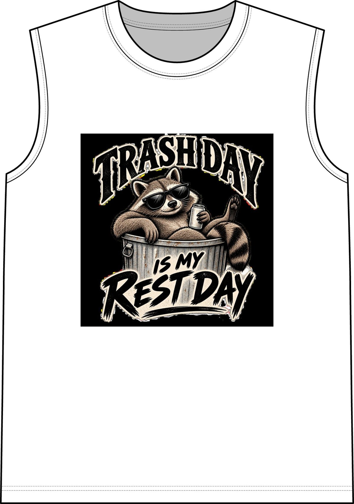 Trash Day Rest Day - Classic Tank
