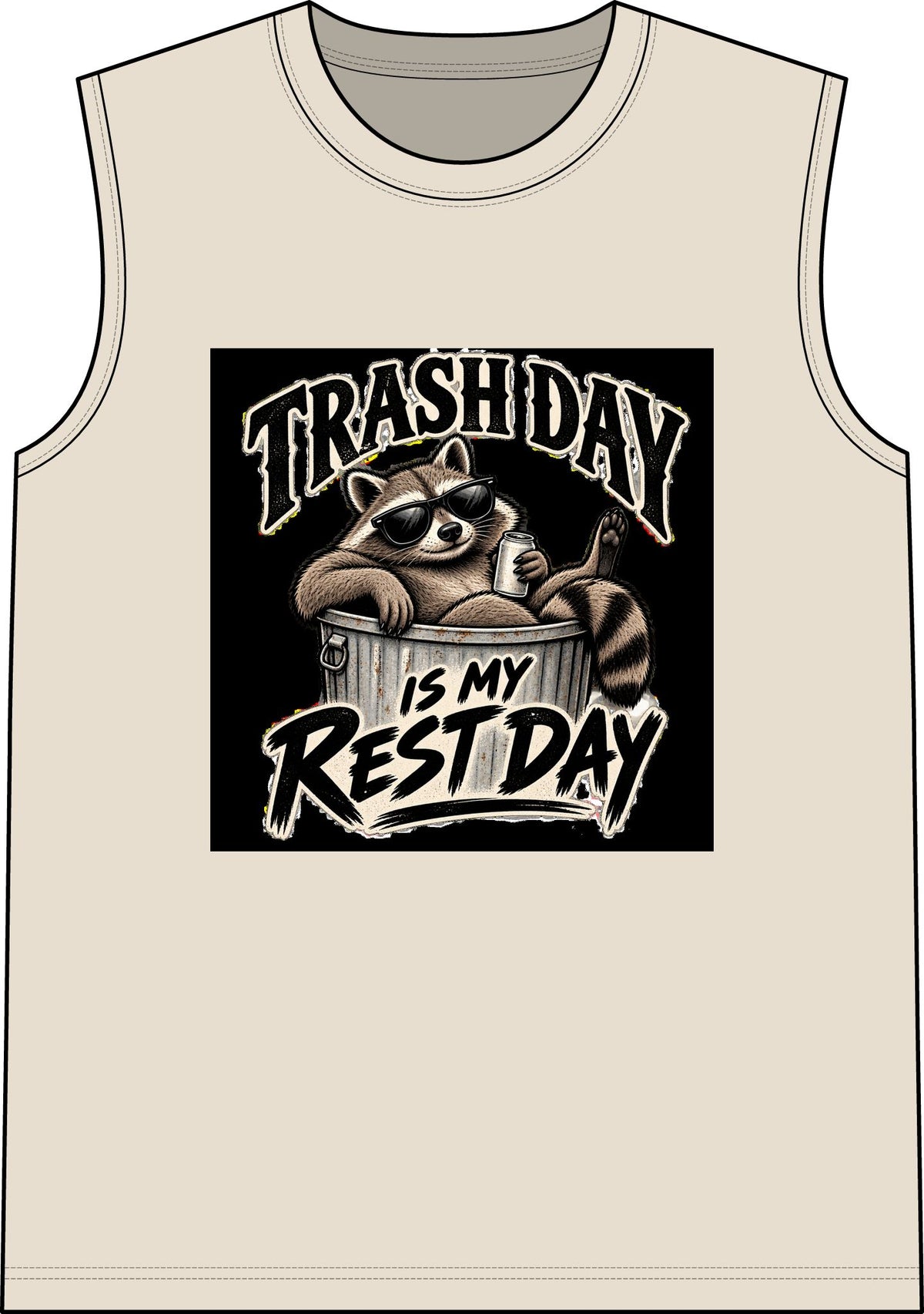 Trash Day Rest Day - Classic Tank