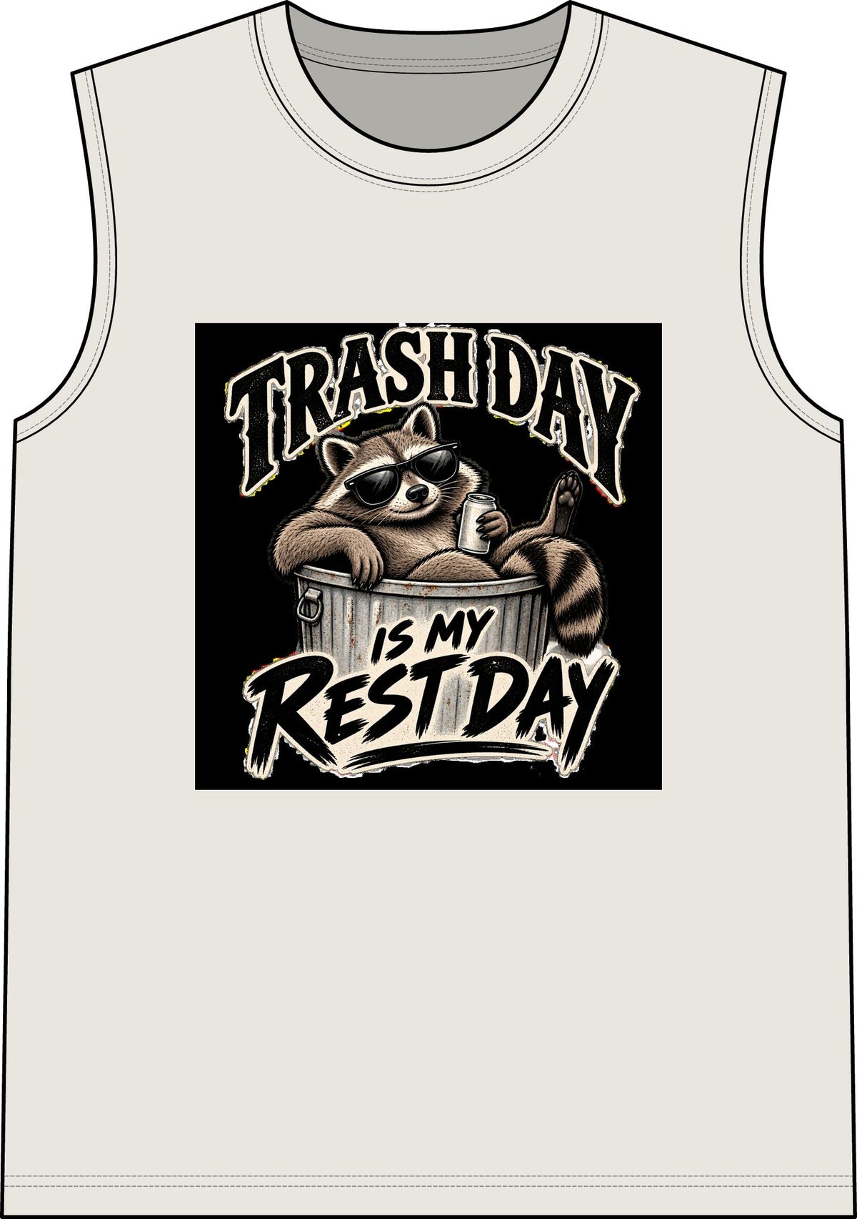 Trash Day Rest Day - Classic Tank
