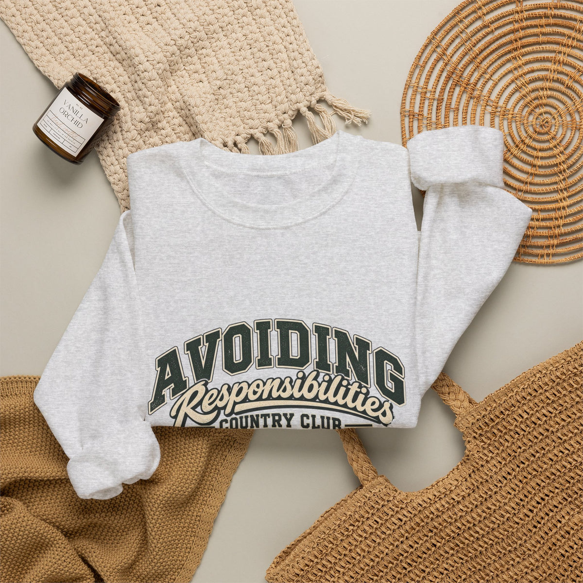 Avoiding Responsibility Country Club - Crewneck Sweatshirt