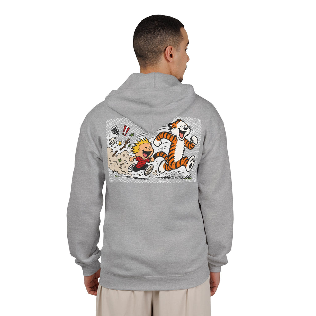 Calvin and Hobbes Adventure - Full-Zip Hooded Sweatshirt