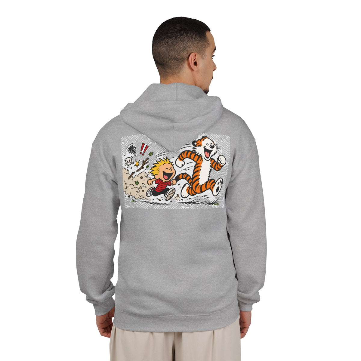 Calvin and Hobbes Adventure - Full-Zip Hooded Sweatshirt
