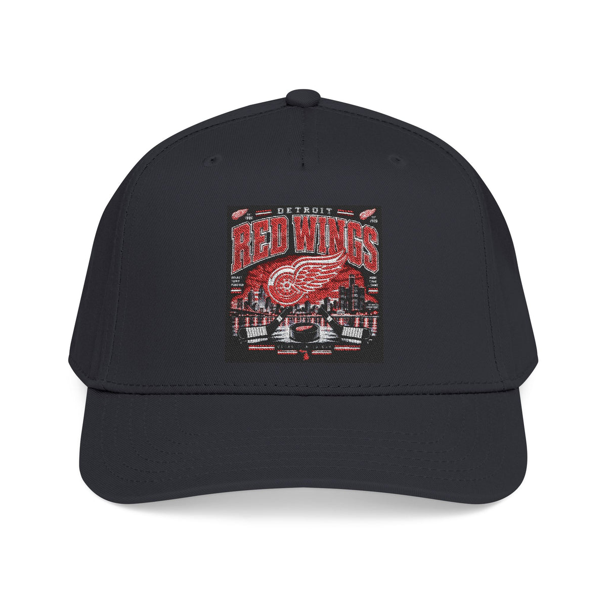 Detroit Red Wings Hockey Skyline - OTTO Baseball Hat