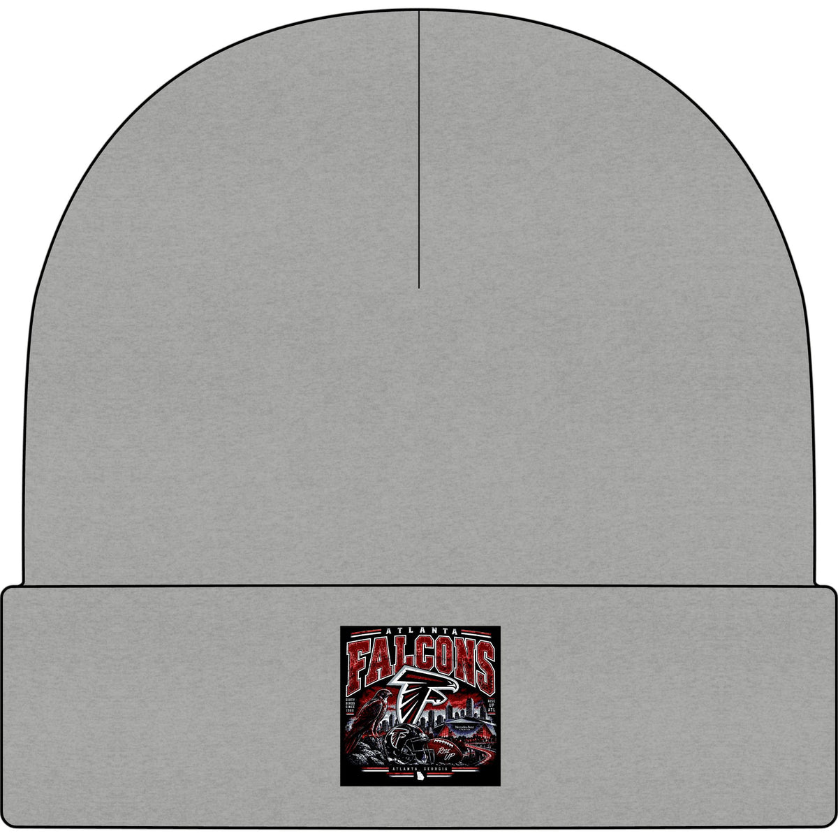 Atlanta Falcons Rise Up - AS Colour 1107 Cuff Beanie