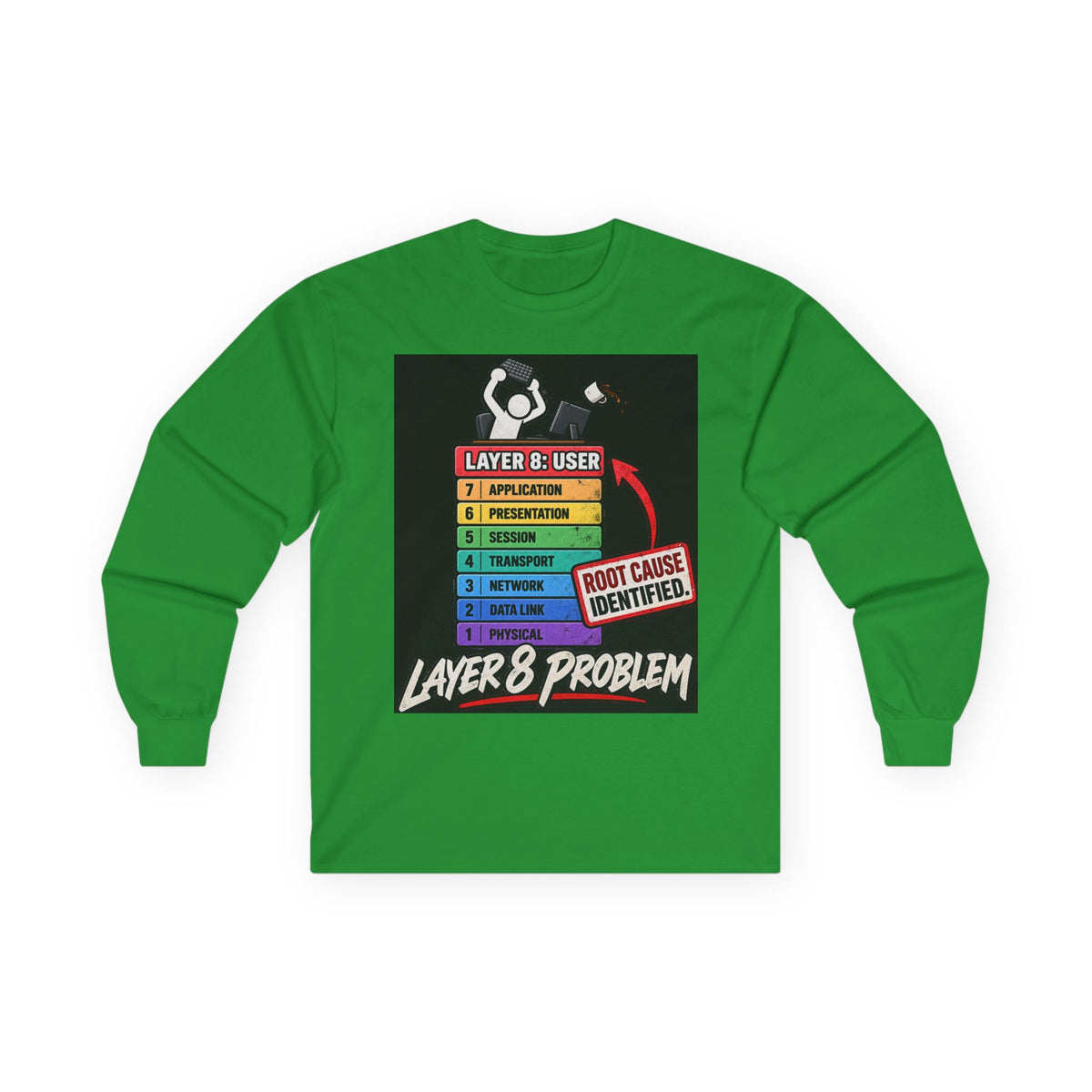 Layer 8 - Unisex Ultra Cotton Long Sleeve Tee