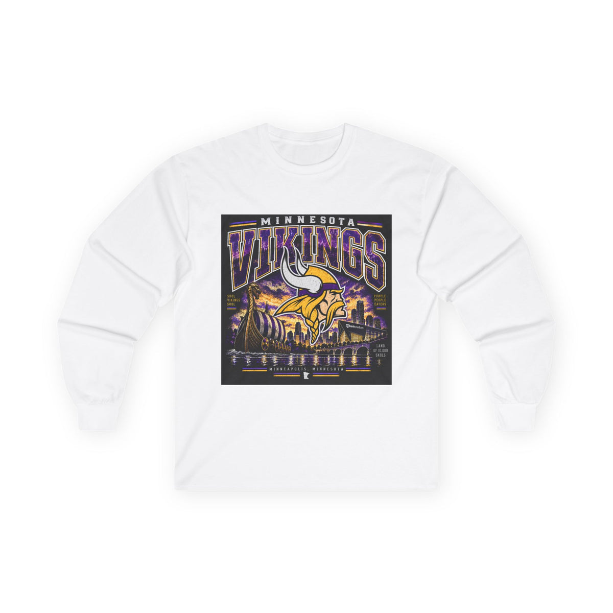 Vikings Legacy Design - Unisex Ultra Cotton Long Sleeve Tee