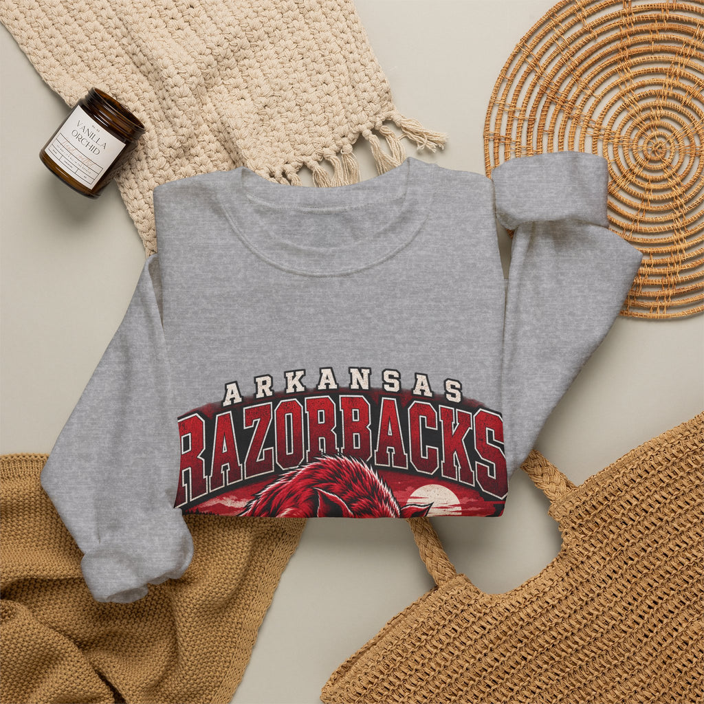 Arkansas Razorbacks State Pride - Crewneck Sweatshirt