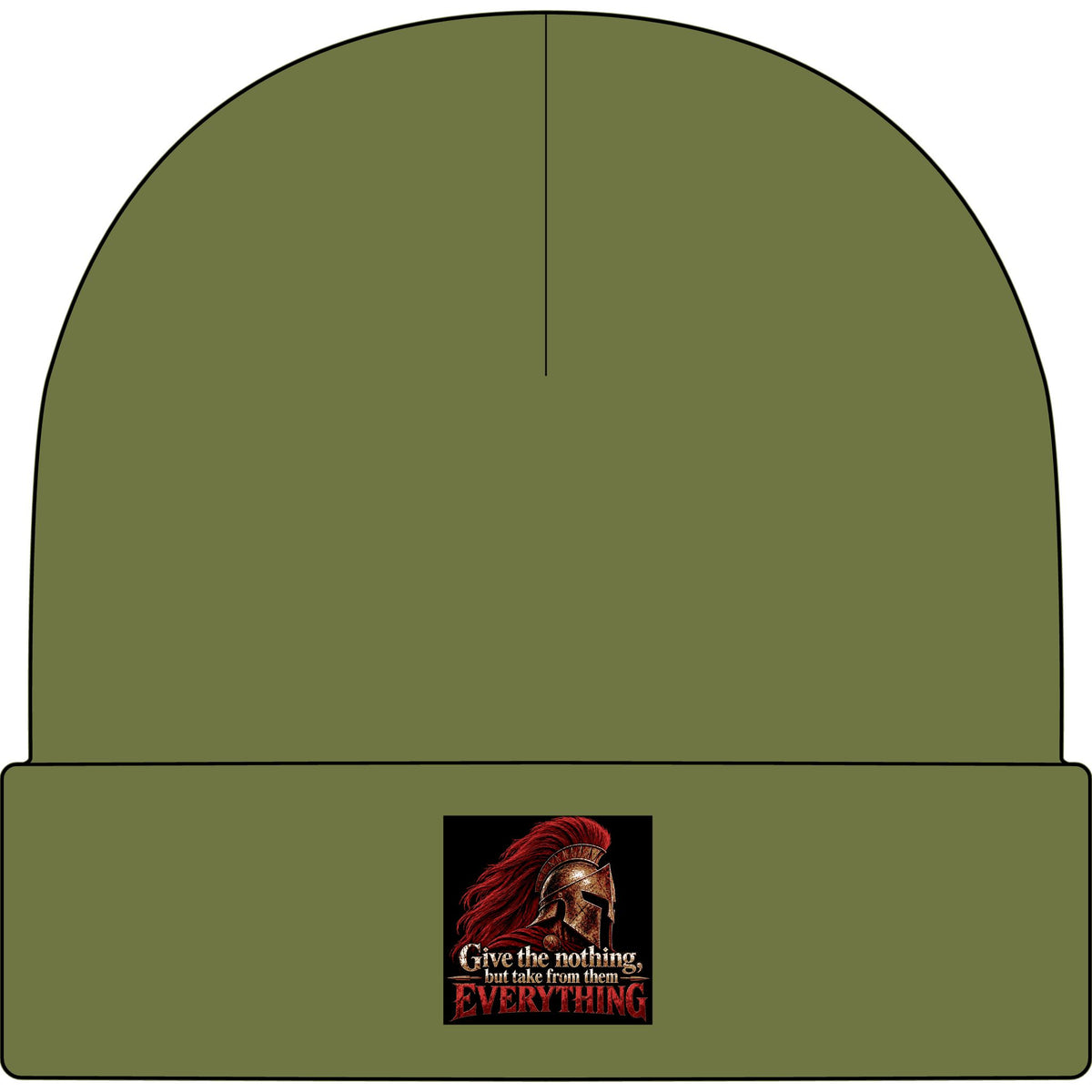 Spartan Helmet - Take Everything - AS Colour 1107 Cuff Beanie