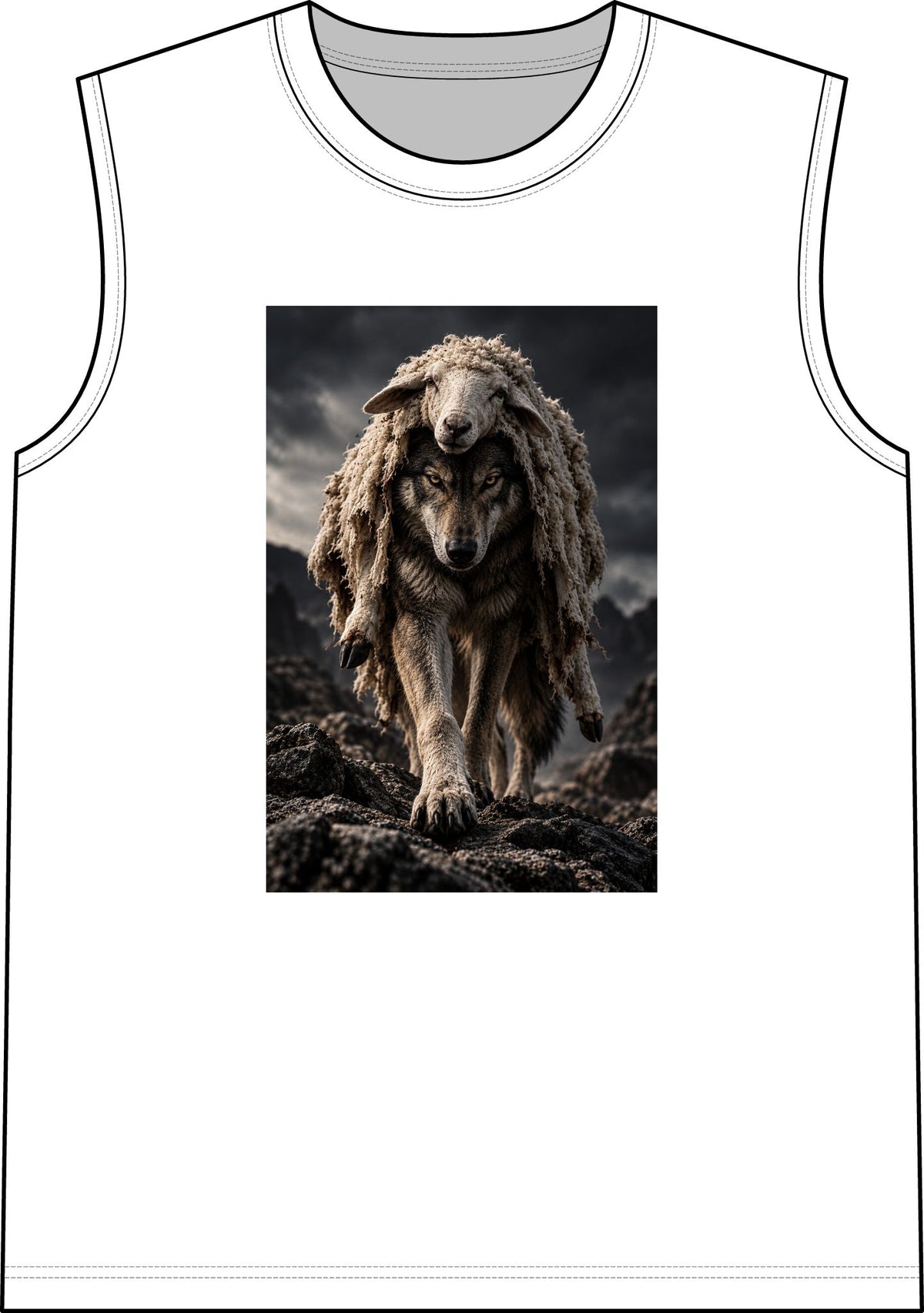 Wolf in Sheep's Clothing - Classic Tank