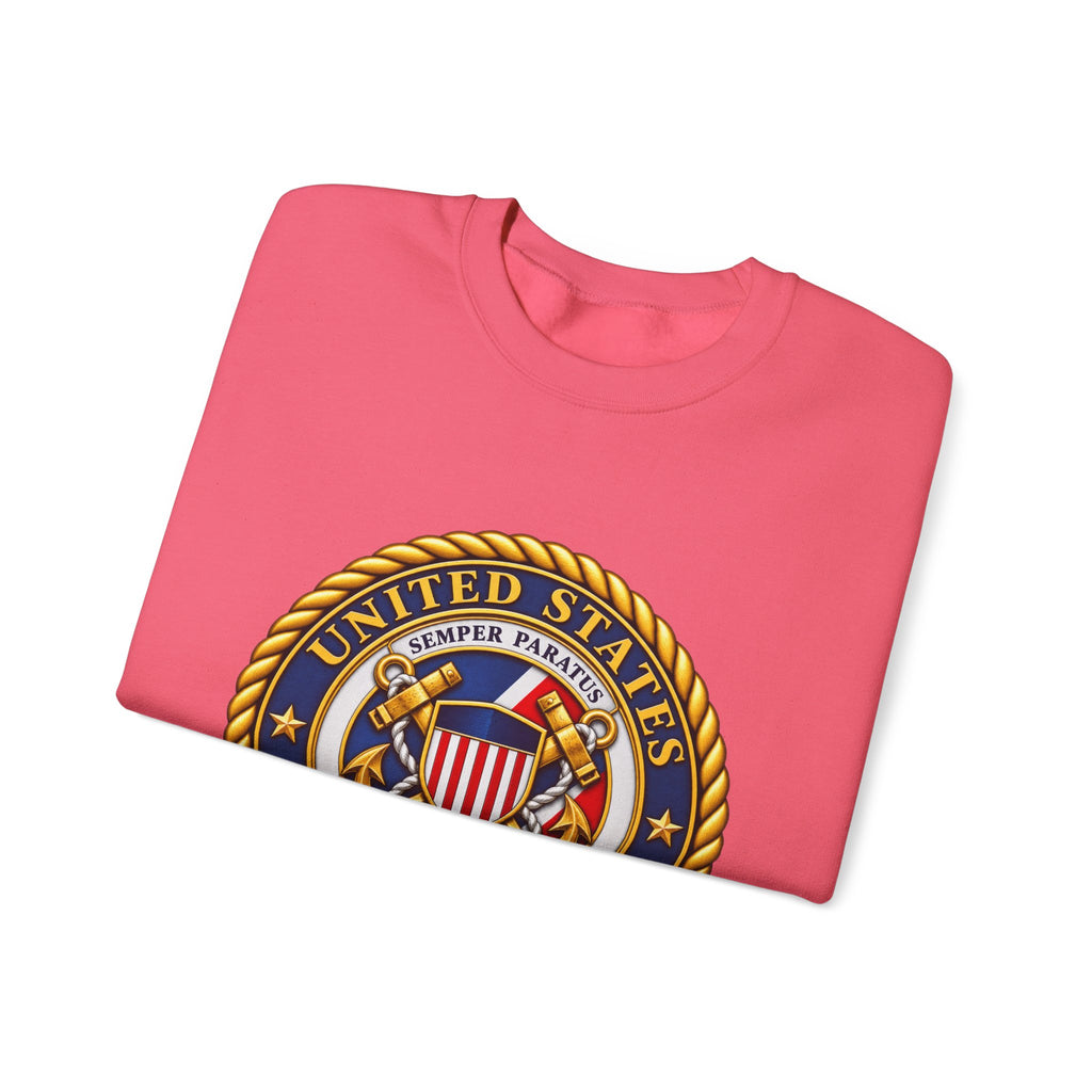 U.S. Coast Guard Emblem - Crewneck Sweatshirt