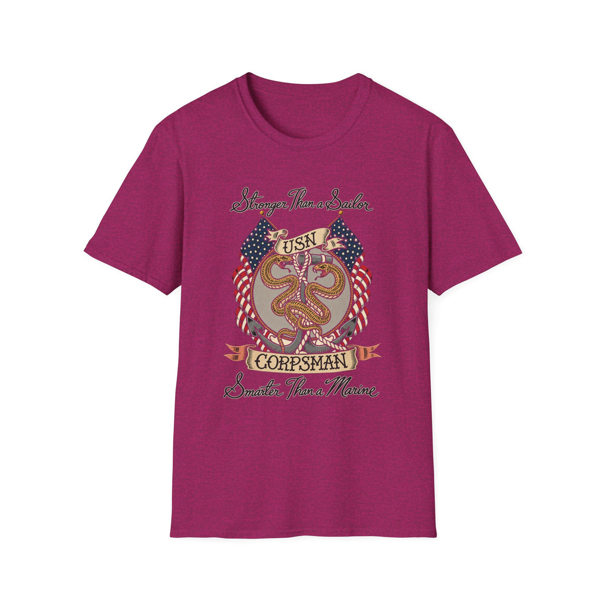 Corpsman Pride Crest - Classic Tee