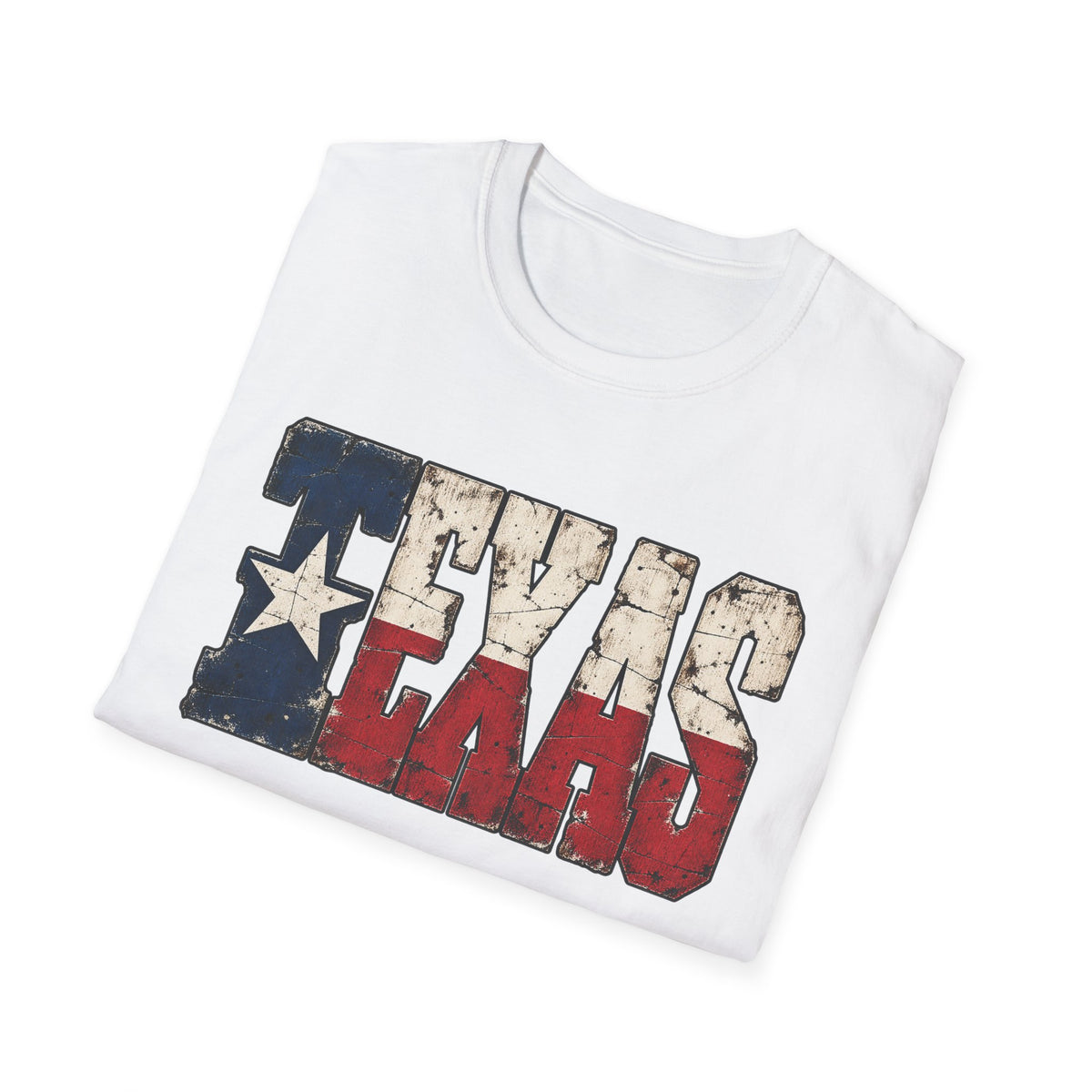 Texas Flag Block Letters - Classic Tee